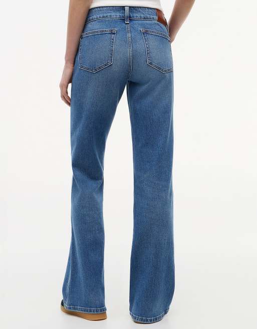 Tommy Jeans Faded low rise bootcut jeans in blue, 4 of 6