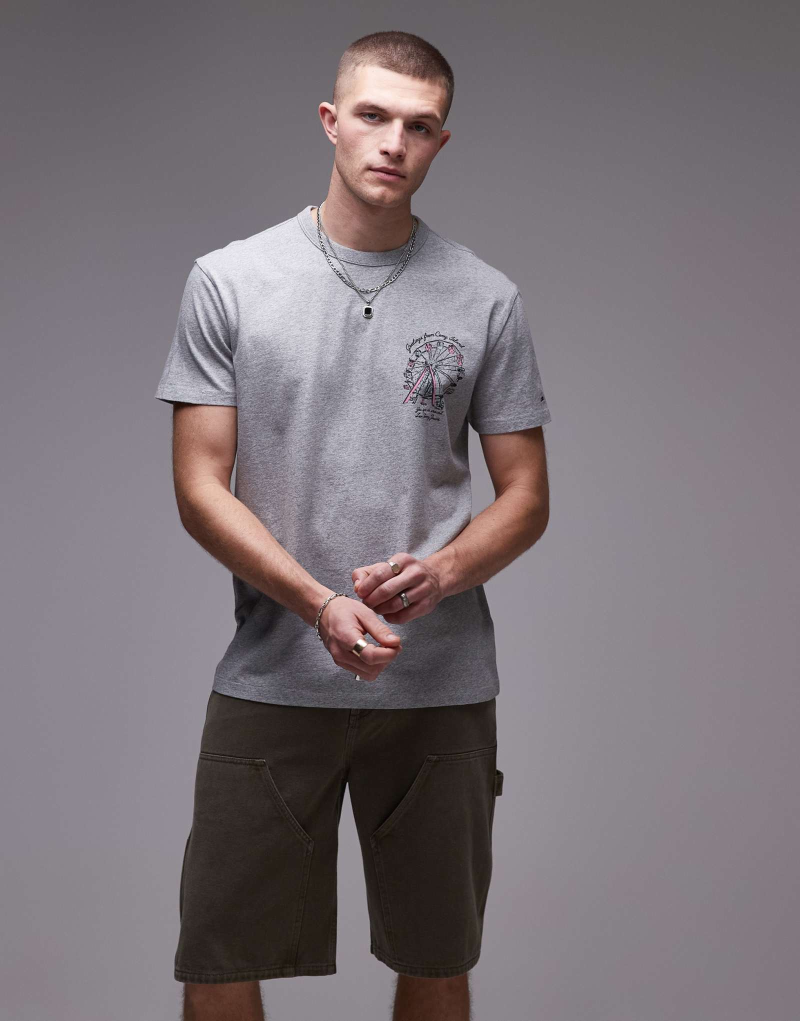 Футболка Tommy Jeans с принтом 