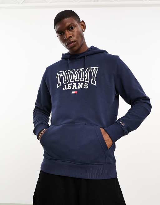 Felpa store tommy blu