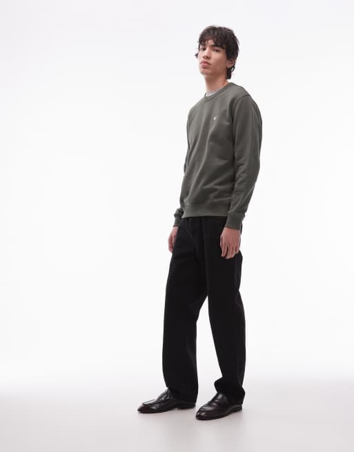 Tommy Jeans - Felpa kaki vestibilità classica con stemma, 2 di 5