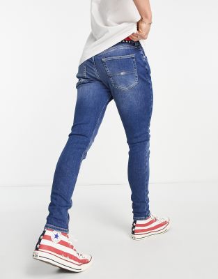 tommy jeans super skinny