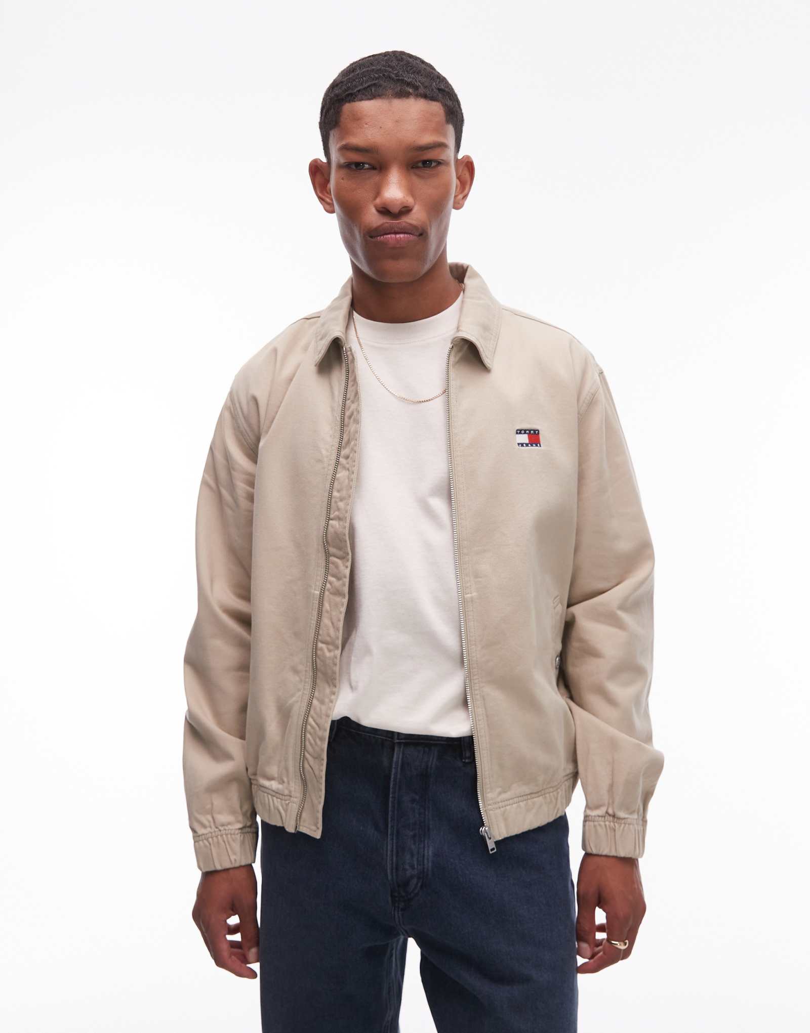 Куртка для рабочей одежды с принтом флага Tommy Jeans 
