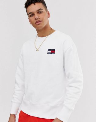 tommy jeans badge crew