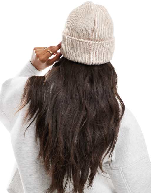 Confetti Knit Beanie Bundle (2 Pack) - Slouchy Pom Pom Hat In Taupe & Oatmeal For Winter Warmth - View #8