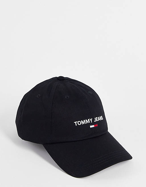 asos.com | Tommy Jeans flag cap in black