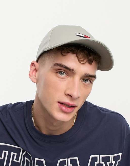 Tommy Jeans flag cap in green | ASOS light