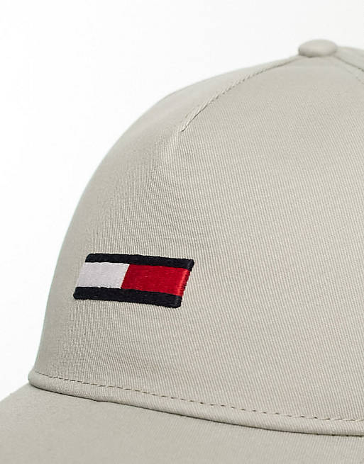 Tommy Jeans flag cap in light green | ASOS