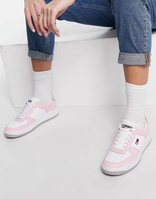 tommy jeans classic flag trainers