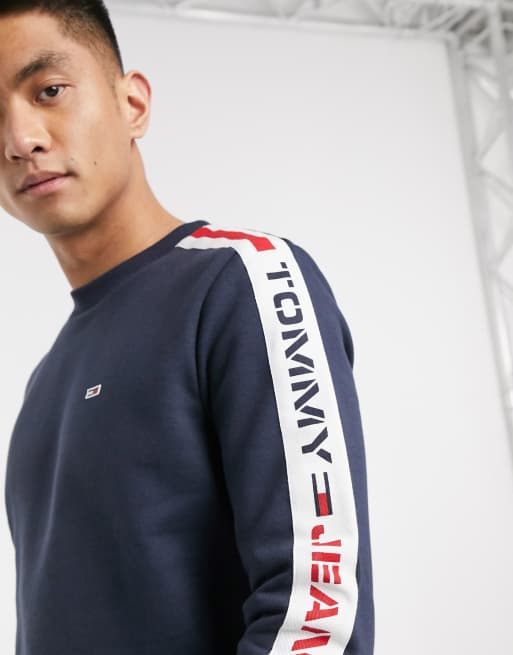 tommy jeans flag jumper