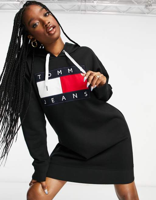 Tommy jeans flag hoodie sale