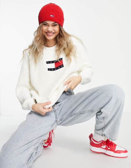 Tommy jeans womens store jumper