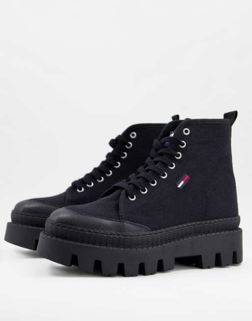 Tommy hilfiger sale flag boots