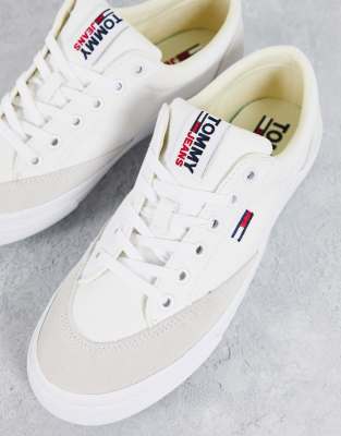 tommy jeans classic sneaker low white