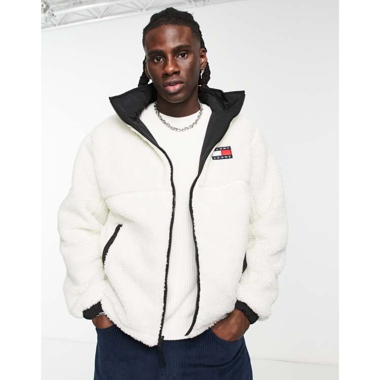 Tommy jeans outdoors store flag zip fleece