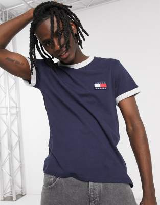 tommy jeans ringer t shirt