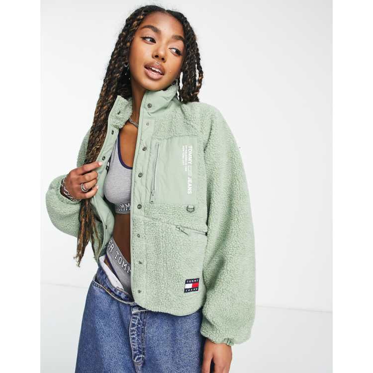 Tommy hilfiger outlet denim sherpa jacket