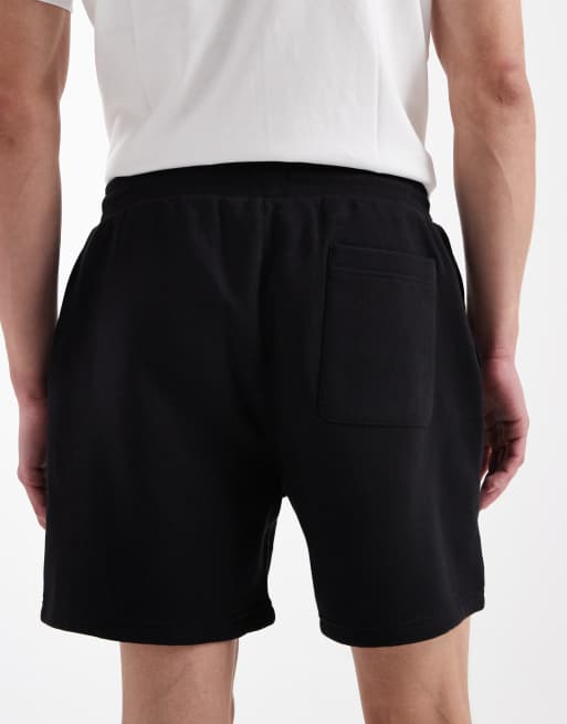 Tommy Jeans flag logo shorts in black, 5 of 5