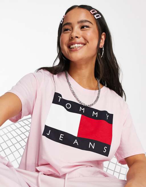 Tommy 2024 jeans pink