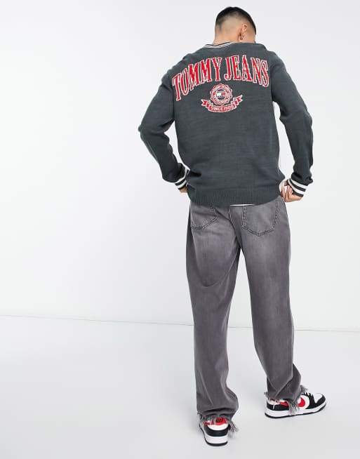 Tommy jeans clearance clean collegiate sweater