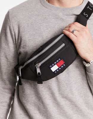 Top Tommy Jeans flag badge tube donna main image 0