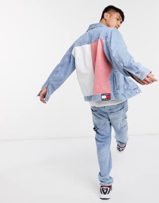 tommy oversized denim jacket