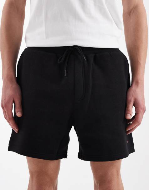 Tommy Jeans flag shorts in black - view 1