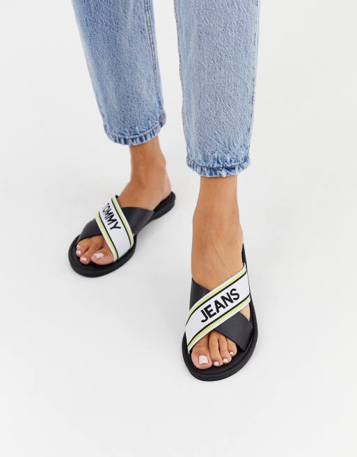 Tommy jeans flat sandals new arrivals