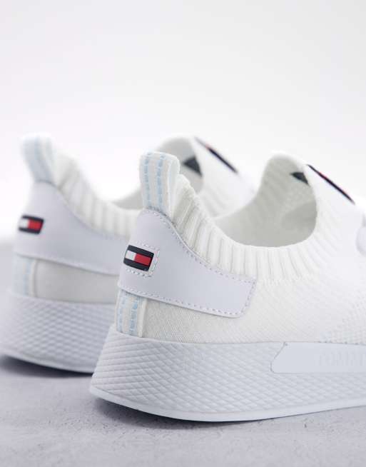 Tommy Jeans – Flexi – Sneaker in Weiß mit Flaggenlogo, 3 von 4