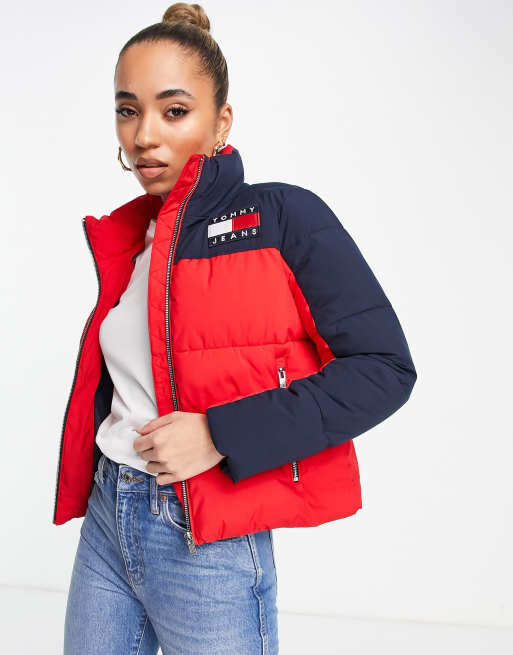 Tommy jeans shop basic quilted jacket