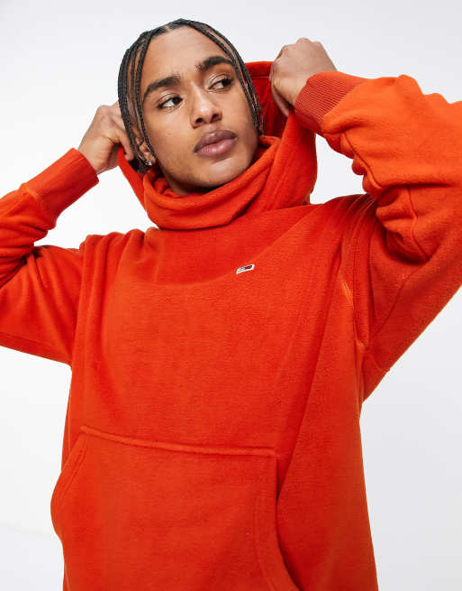 Tommy shop hoodie orange