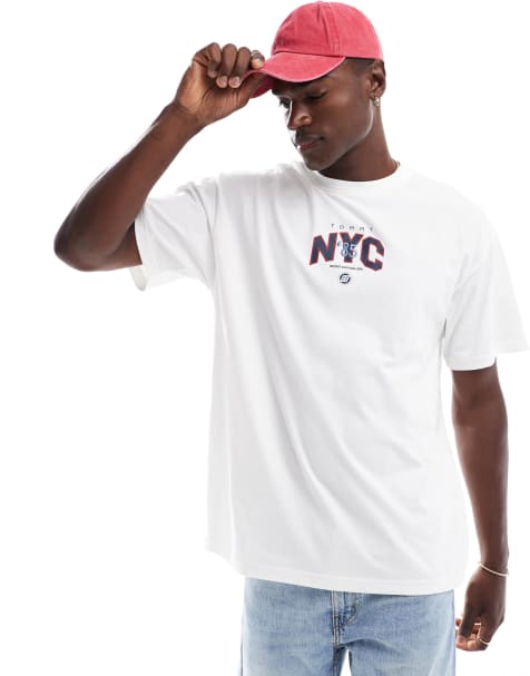 Tommy Jeans Game Day oversized t-shirt in white - view 1