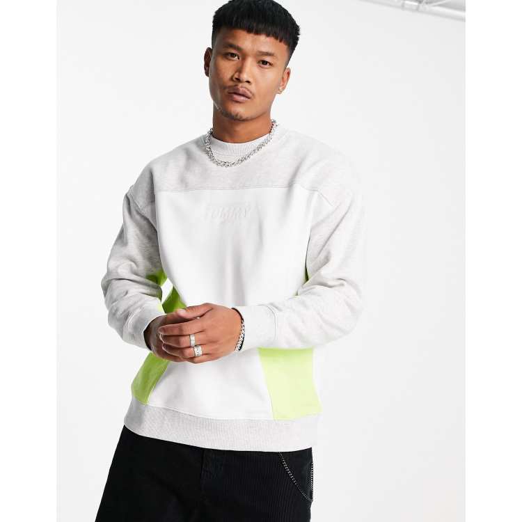 Tommy jeans colour block sweatshirt top