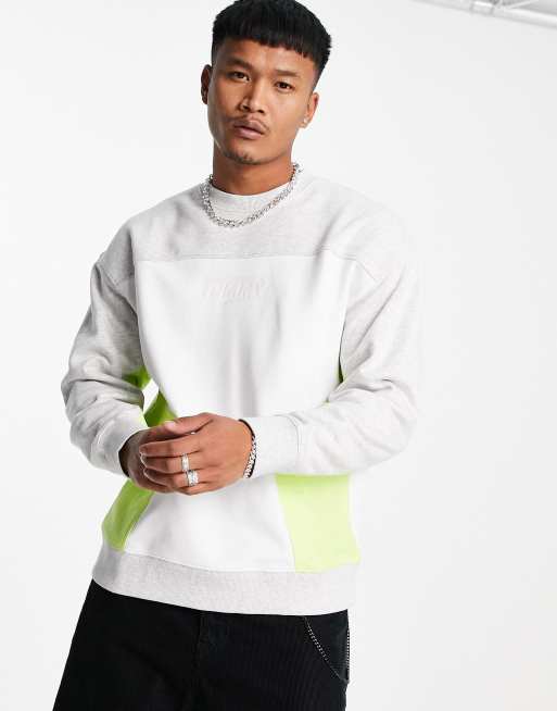 Tommy jeans discount colourblock crew sweater