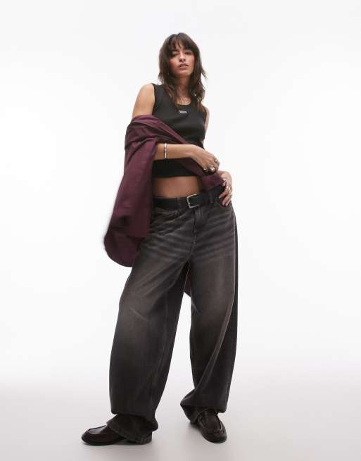 Tommy Jeans - Geribbelde tanktop met geschreven logo in zwart, 4 van 4