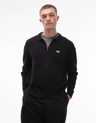 Tommy Jeans - Gilet zippé - Noir