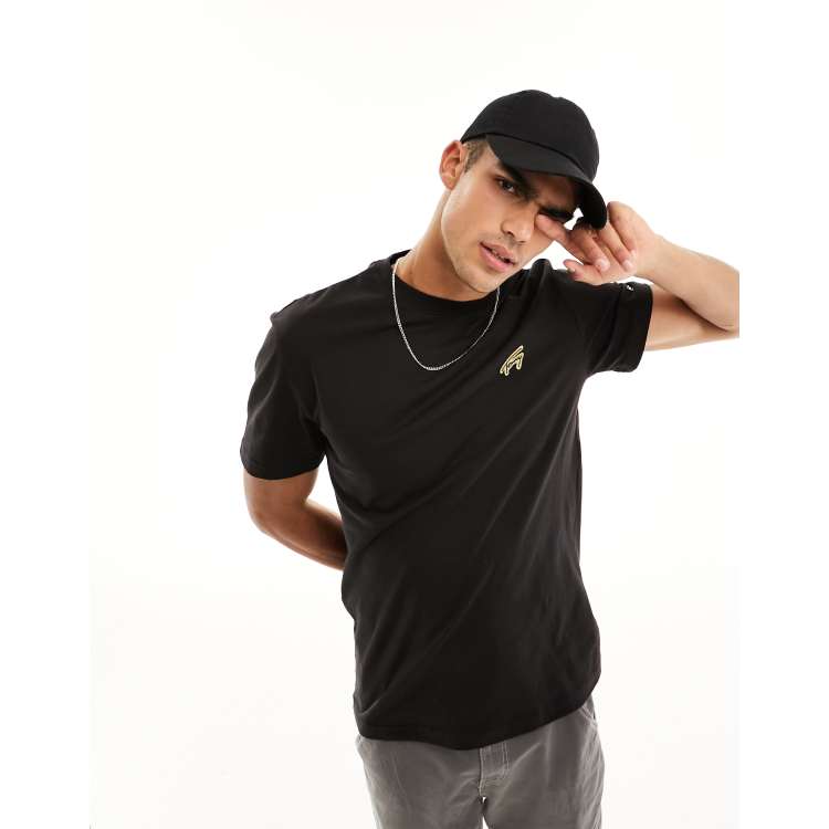 Black and gold tommy hilfiger clearance shirt