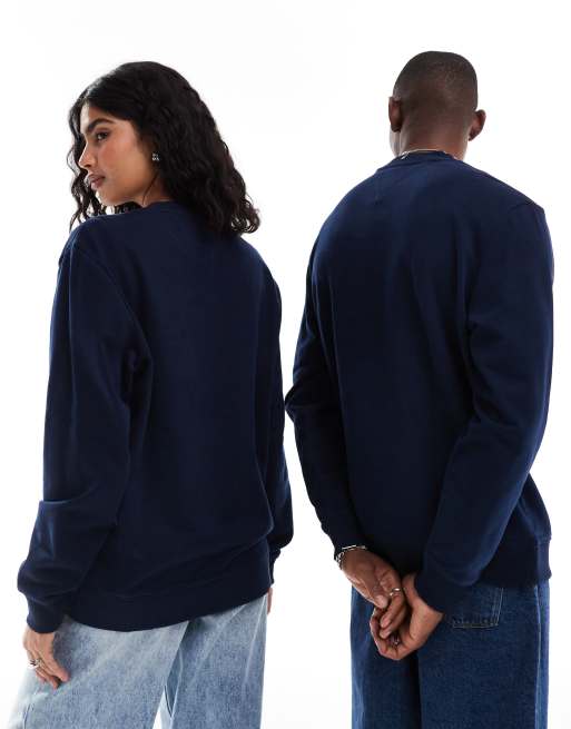 Tommy Jeans – Granatowa bluza unisex z logo z herbem, 4 z 4