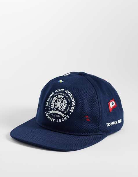 Tommy Jeans – Granatowa czapka z daszkiem unisex z logo z żeglarską flagą - view 1