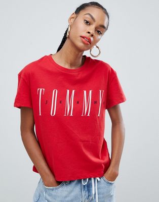 tommy jeans graphic tee
