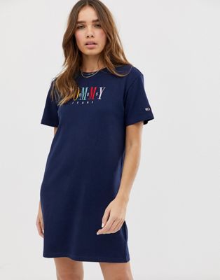 Tommy Jeans graphic t-shirt dress | ASOS