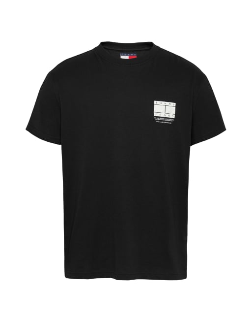 Tommy Jeans graphic T-shirt in black, 4 of 4