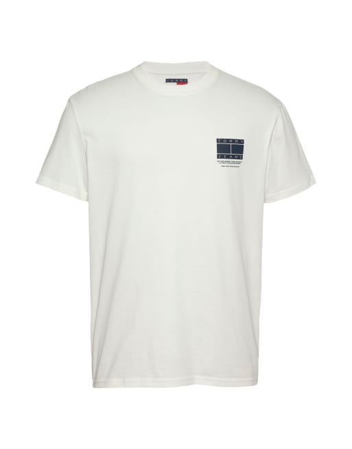 Tommy Jeans graphic t-shirt in ecru, 5 of 5