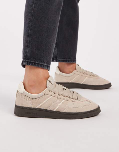 Tommy Jeans - Greenwich - Baskets en daim à lacets ruban - Sable - view 1