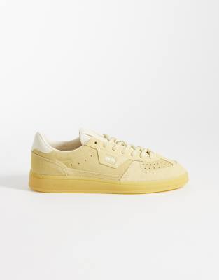 Greenwich - Baskets en daim - Jaune clair-Neutral 40