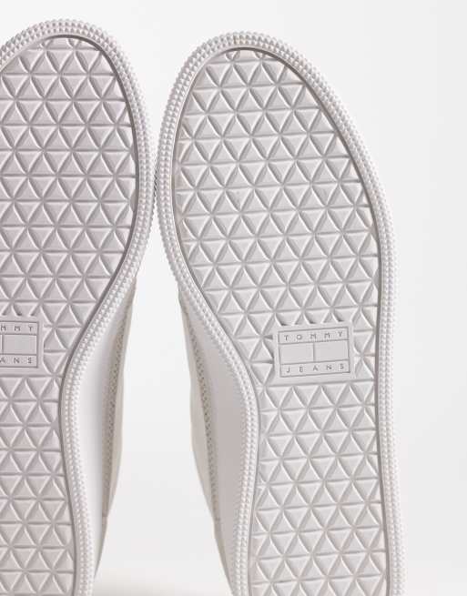 Tommy Jeans Greenwich edge trainers with logo in white, 5 of 5