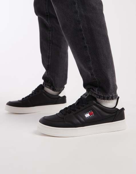 Tommy Jeans - Greenwich Essential - Sneakers nere con logo - view 1