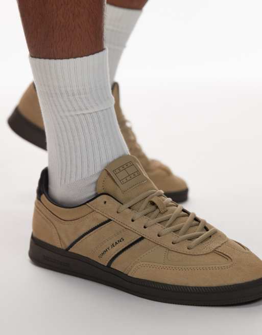 Tommy Jeans – Greenwich – Ljusbruna sneakers, 4 av 5