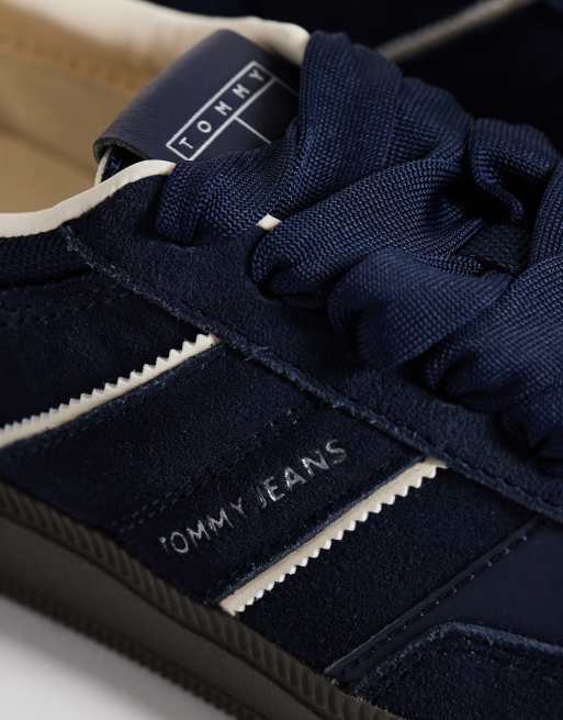 Tommy Jeans – Greenwich – Sneaker aus Wildleder in Marineblau mit Schnürung, 4 von 5