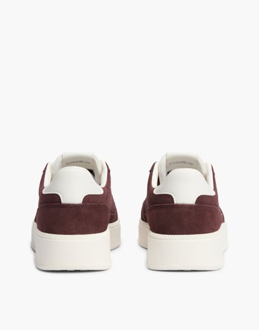 Tommy Jeans Greenwich Sneaker aus Wildleder mit Logo-Anhänger in Dunkelbraun, 4 von 7
