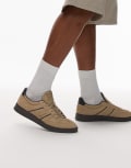 [Tommy Jeans] Tommy Jeans Greenwich sneakers in tan 43 Relic Tan